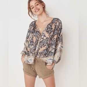 Spell & the Gypsy Oasis Blouse Nightshade Small